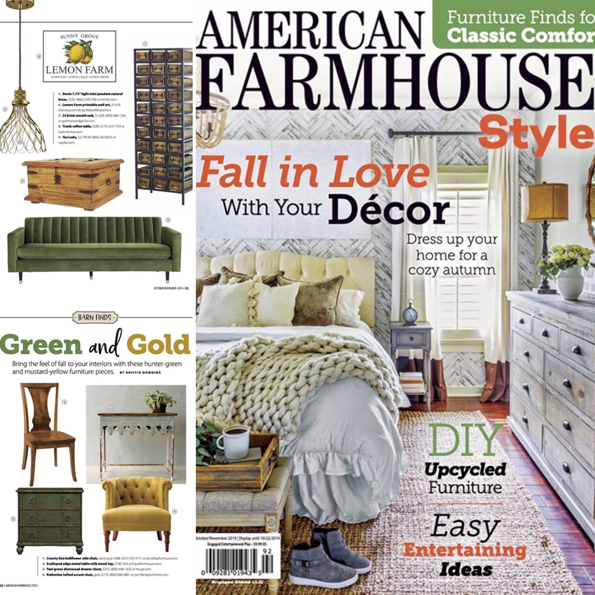 Fall in Love With Your Decor  / @americanfarmhousestyle