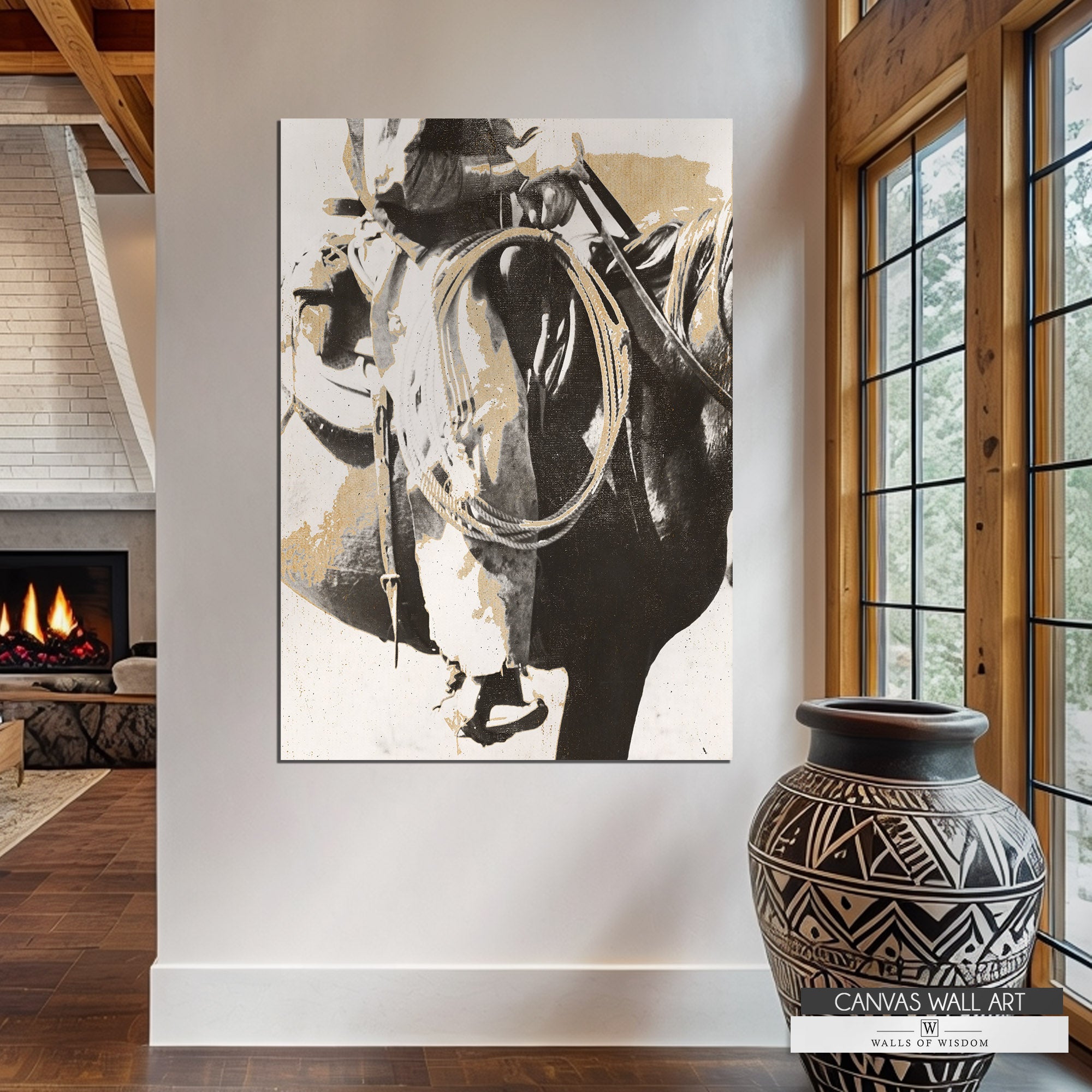 Walls of Wisdom | Large Wall Art Murals \u0026 Rustic Western Decor, image size:2000x2000