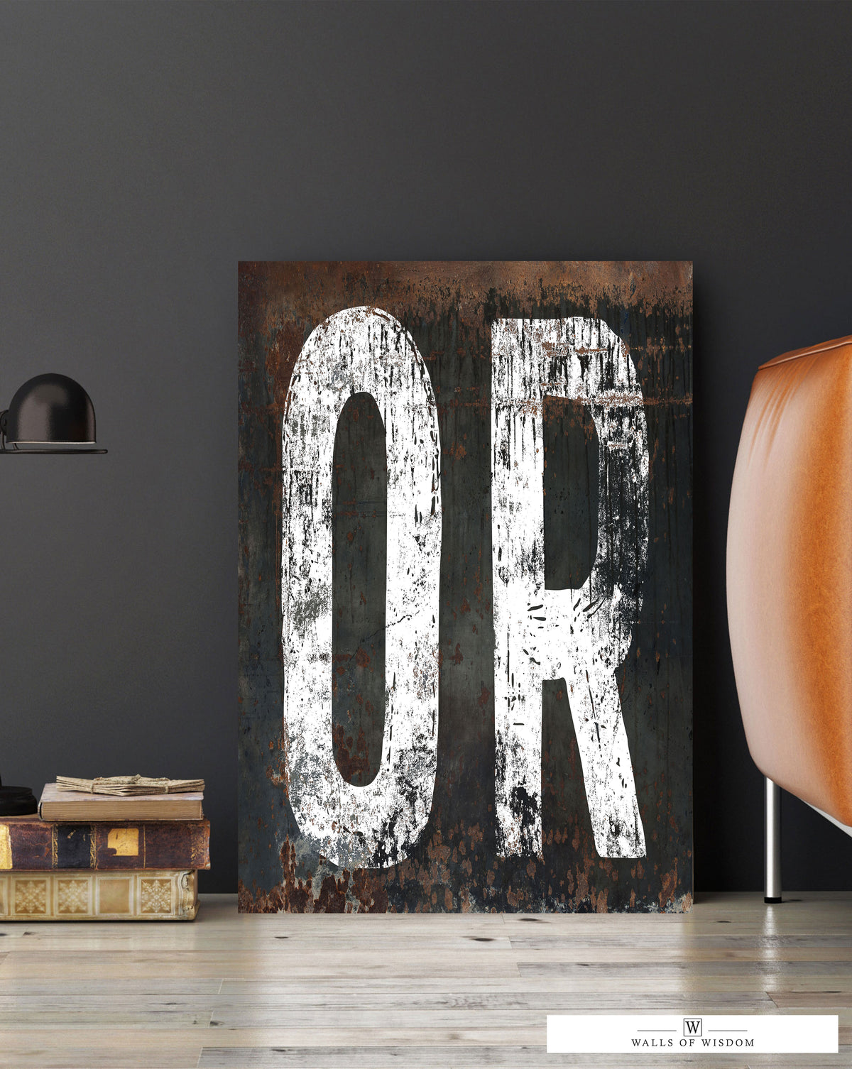 Iconic Oregon Home State Canvas Wall Art: Where Rustic Farmhouse Warmth Meets Industrial Grit
