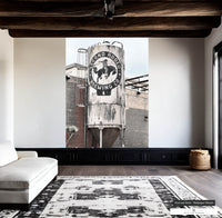 Rustic yet sophisticated brewery-themed wall art for home bars and lounges.