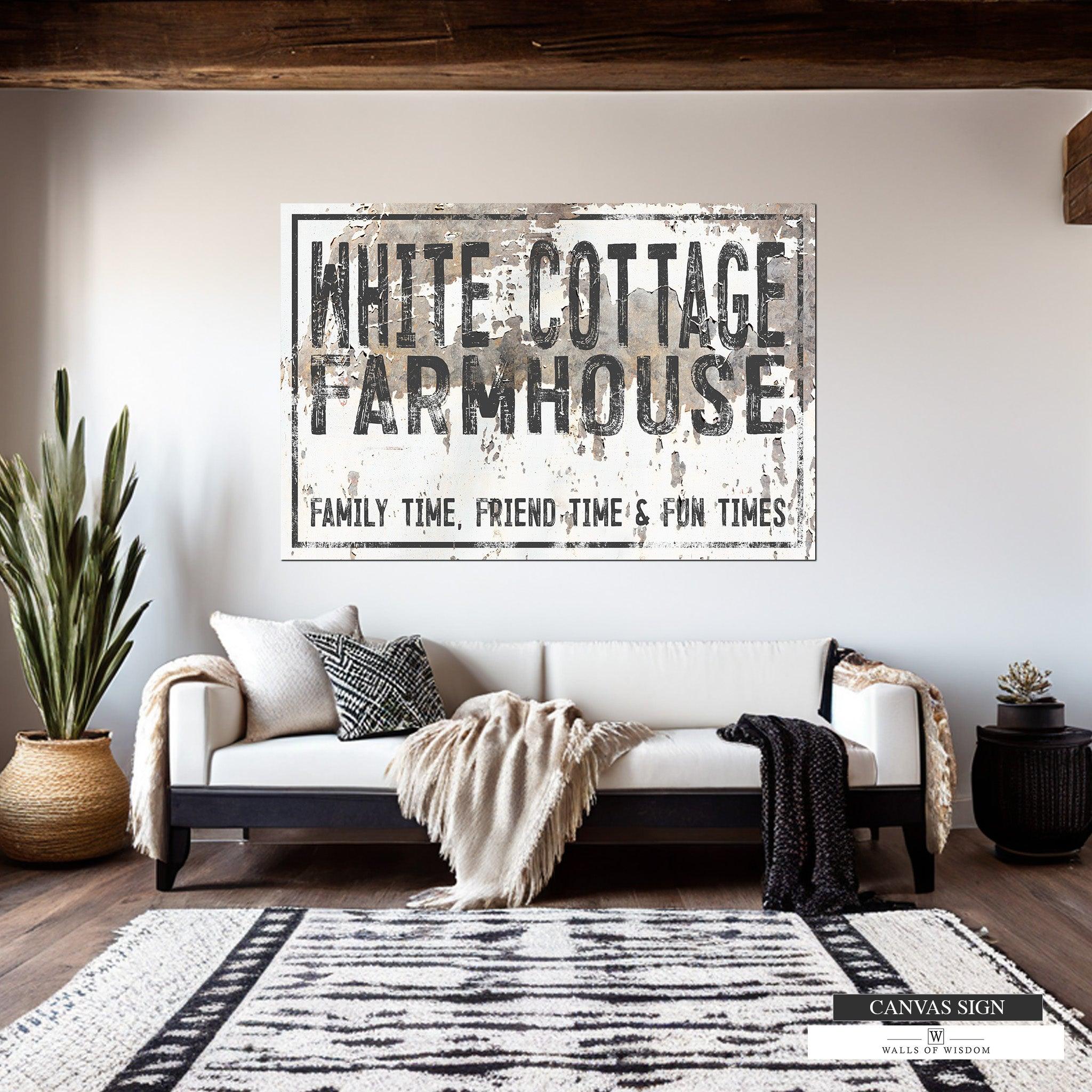 Large Painted Farmhouse Signs
