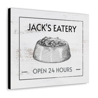 Custom Dog Room Pet Name Sign - Pup's Eatery Pooch Palace Wall Art