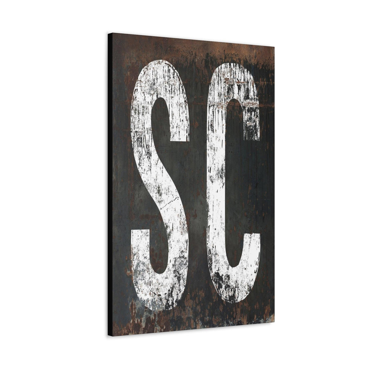 Low-Country Meets High Style: Rustic Western Typography South Carolina Wall Art