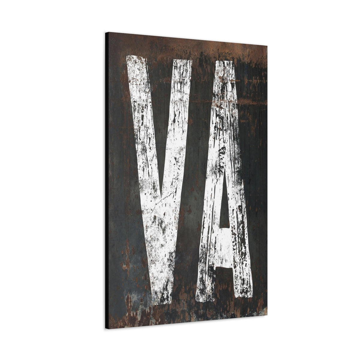 Shenandoah Chic: Virginia Home State Vintage Style Western Inspired Canvas Wall Art You'll Love