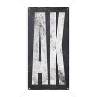 Alaska Wilderness Grandeur: Vinyl Banner for All-Weather Decor