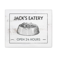 Custom Dog Room Pet Name Sign - Pup's Eatery Pooch Palace Wall Art