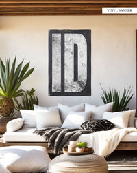 "Western Print Idaho Porch Sign: Celebrate your love for Idaho with this rustic vinyl wall art, a perfect complement to your outdoor decor or a thoughtful gift for someone moving from the ID state."