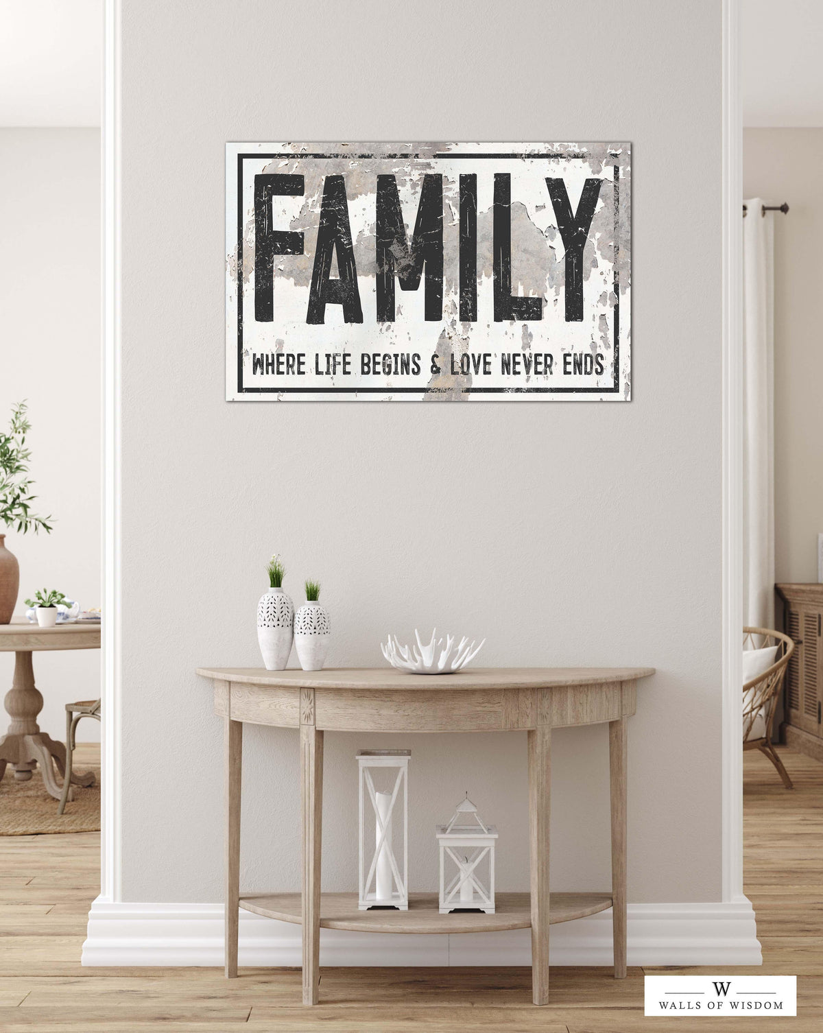 Walls of Wisdom | Large Wall Art Murals & Rustic Western Decor