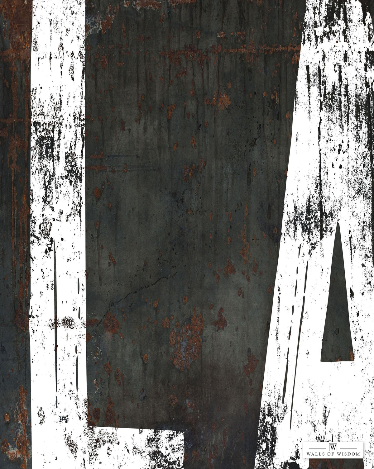 Modern Industrial LA Vintage Poster Print - Loft Style Wall Art