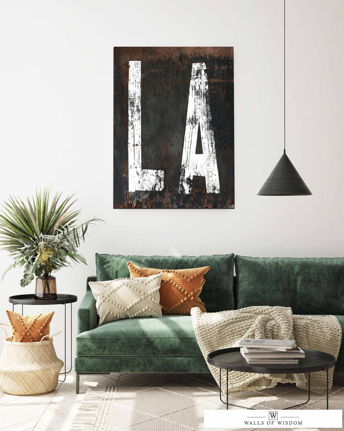 Rustic Louisiana wall canvas, blending distressed details with vintage appeal for home decor.