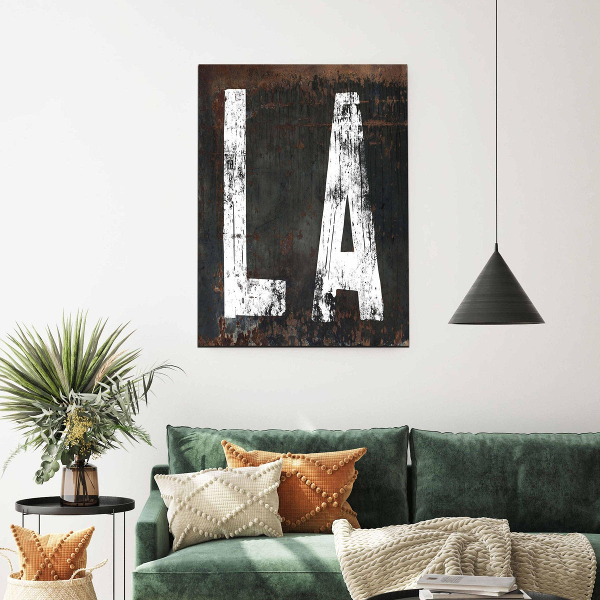 Rustic Louisiana wall canvas, blending distressed details with vintage appeal for home decor.