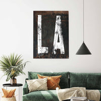 Rustic Louisiana wall canvas, blending distressed details with vintage appeal for home decor.