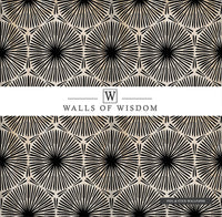 Modern Tribal Circle Peel & Stick Wallpaper - Textured & Removable