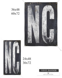 North Carolina Outdoor Vinyl Banner - Versatile Decor for Bar & Lounge Areas, Fences, and Patios