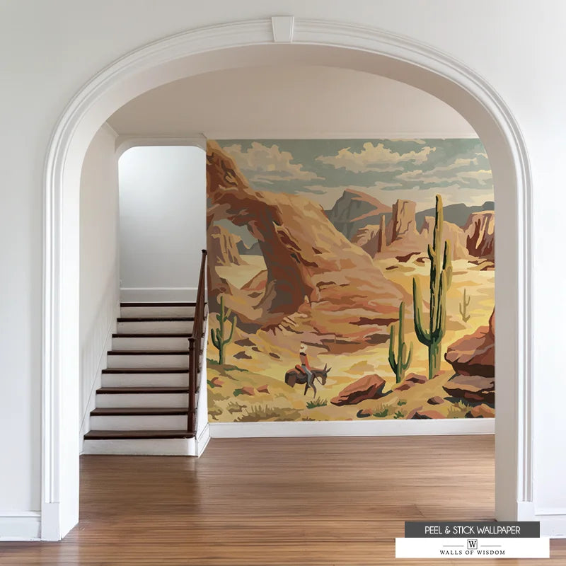 Walls of Wisdom | Large Wall Art Murals & Rustic Western Decor