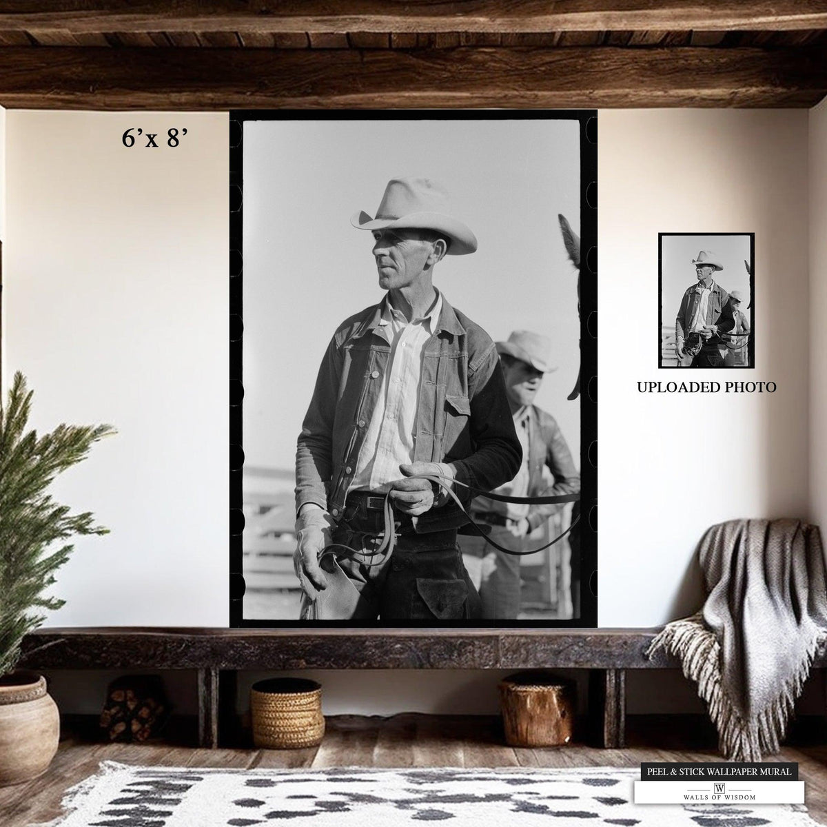 Custom Photo Mural Wallpaper | Design Your Own Peel and Stick Wallpaper
