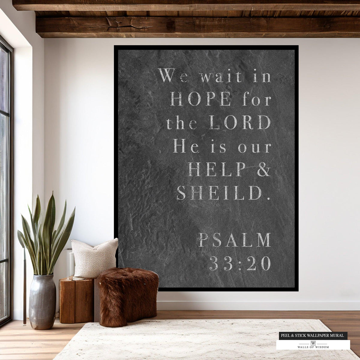 Walls of Wisdom | Large Wall Art Murals & Rustic Western Decor