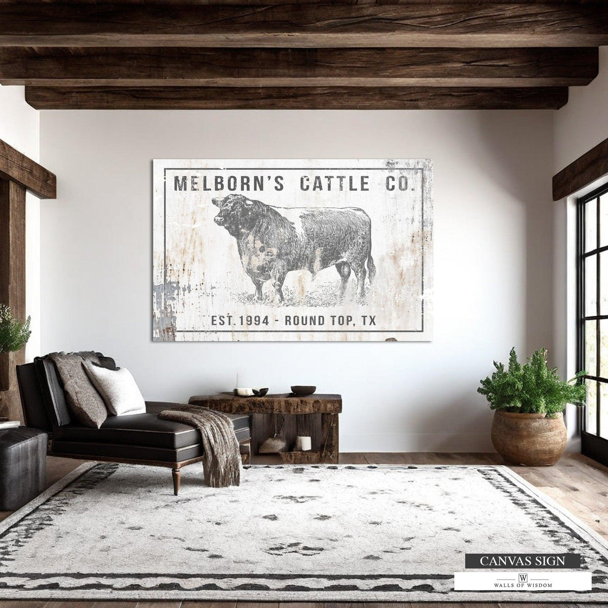 Walls of Wisdom | Large Wall Art Murals & Rustic Western Decor