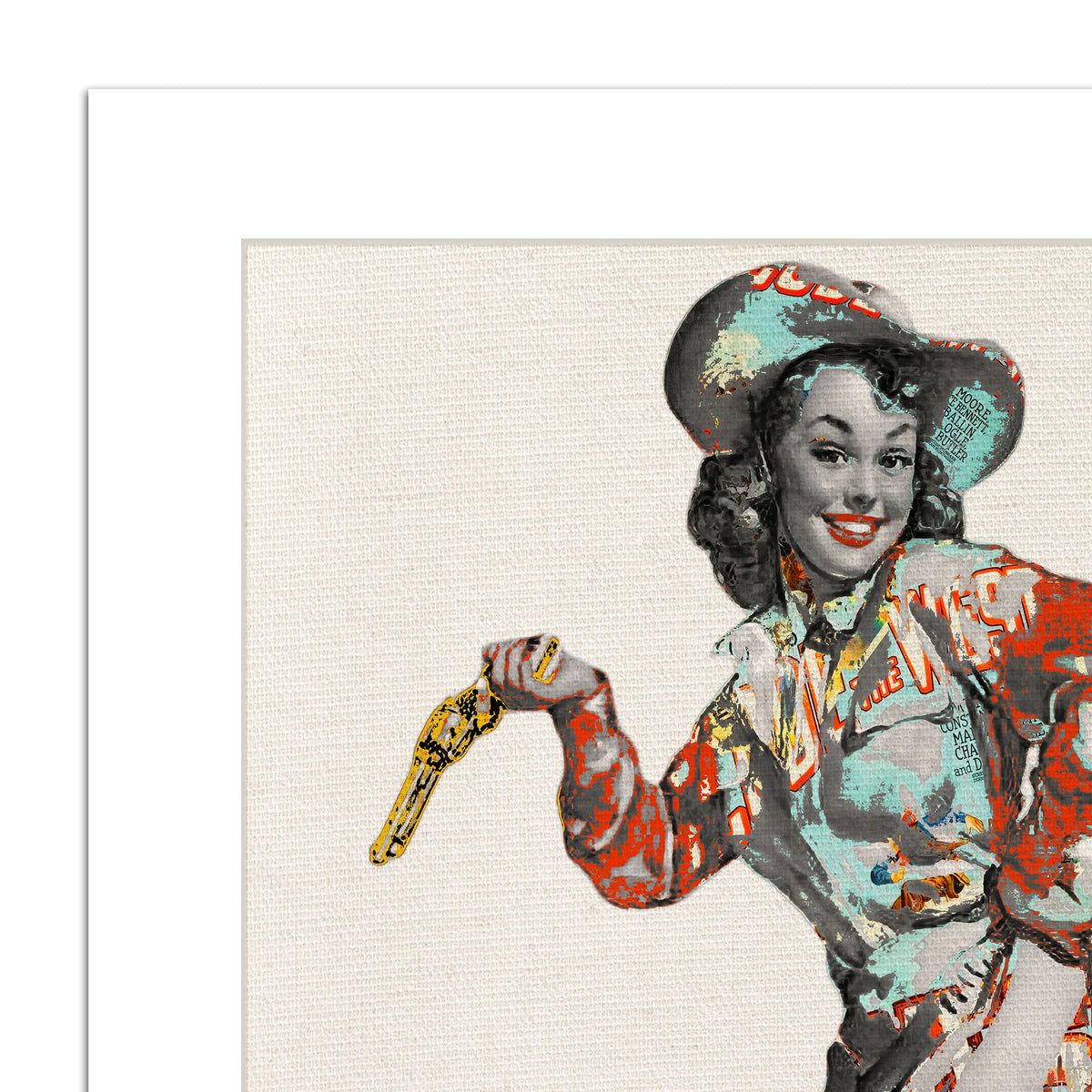 Pinup Rodeo Walls of Wisdom | Large Wall Art Murals & Rustic Western Decor