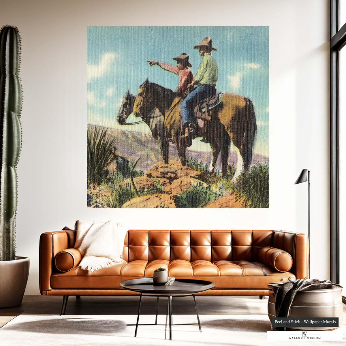 Walls of Wisdom | Large Wall Art Murals & Rustic Western Decor