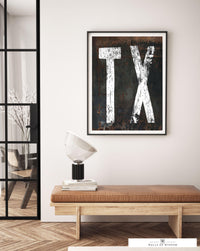 TX Sign Texas Country Poster - Vintage Rustic Signage Texas Lover Gift