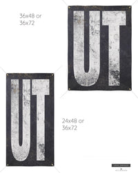 Utah's Natural Splendor: Rugged Outdoor Vinyl Banner Outdoor Patio Sign