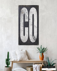 Resilient Banner for Indoor and Outdoor Spaces - Colorado Theme