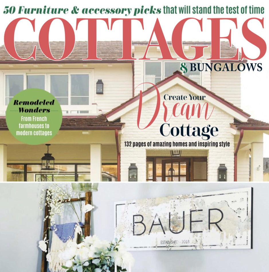 Create Your Dream Cottage / @thebauerfarmhouse