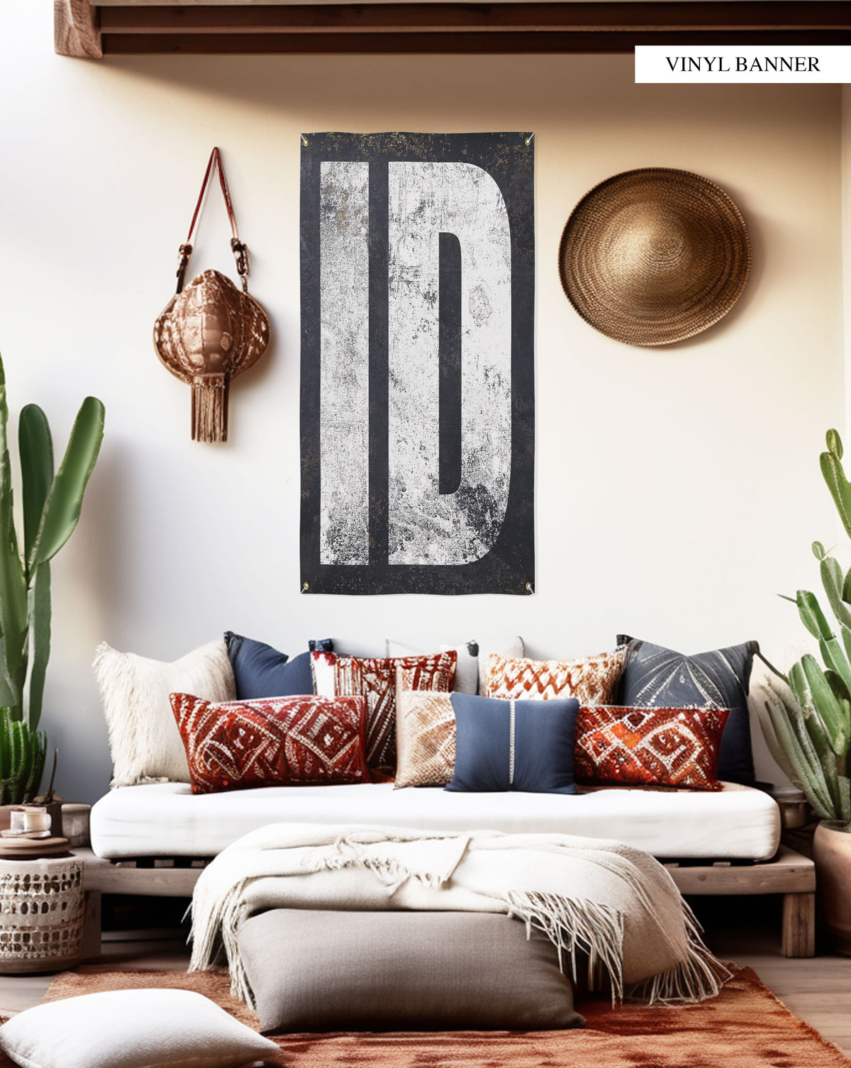 "Rustic Idaho State Patio Decor: This vinyl sign captures the essence of Idaho with a western flair, making it an ideal addition to outdoor home bars, patios, or as a heartfelt moving state gift."