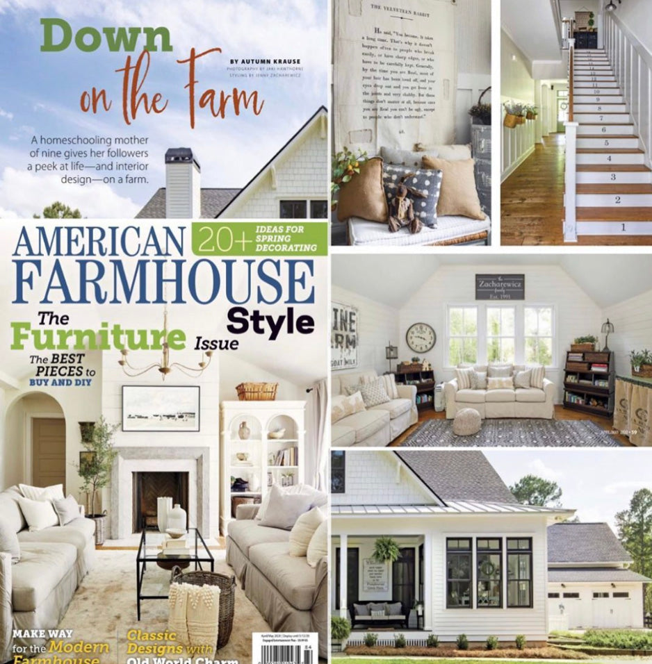 American Farmhouse Style / @bigfamilylittlefarmhouse
