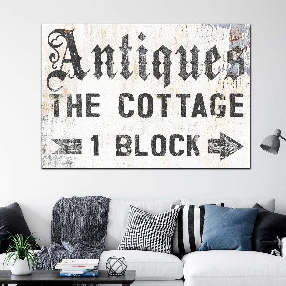 Wall Decoration Vintage Sign Wall Art Canvas Art