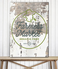 Chippy White Farmhouse Logo to Canvas Wall Art Print - LT16