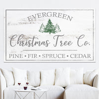Christmas Tree Co. Farmhouse Decor Canvas Wall Art