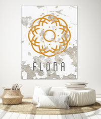 Chippy White Logo to Canvas Business Wall Art  - LT2