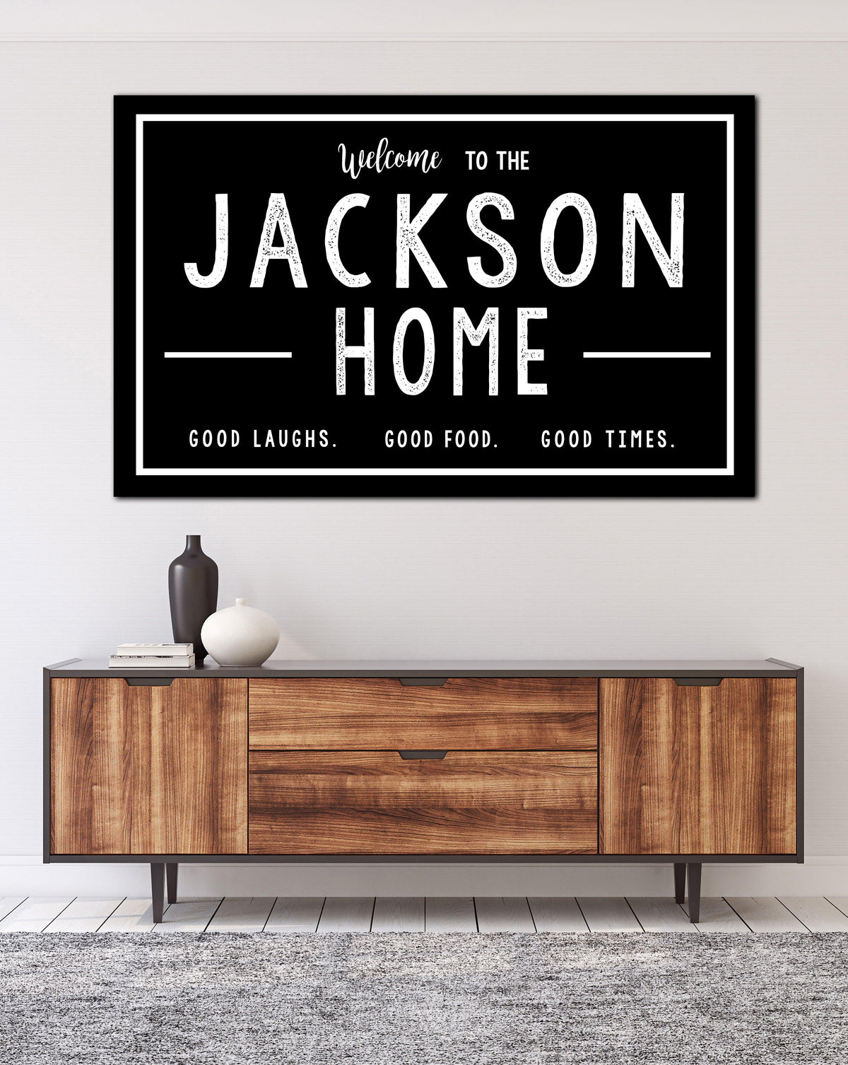 Personalized Home Sign  - Family Established Name Sign - Last Name Sign